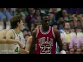 Michael Jordan Playoffs Career High Highlights 1986 ECR1 G2 vs Celtics - 63pts! (720p 60fps)