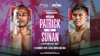 HSN BALI - PATRICK LIUKHOTO VS SUNAN AGUNG AMORAGAM