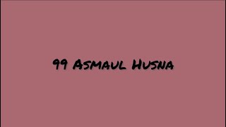 99 Asmaul Husna - Lirik & Terjemahannya cover by (Alfina Nindiyani)