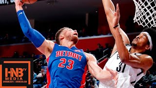 Brooklyn Nets vs Detroit Pistons Full Game Highlights | 10.17.2018, NBA Season