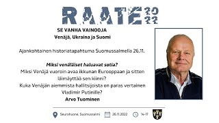 Raate22: Miksi venäläiset haluavat sotia?