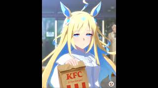 【ウマ娘】KFCさんぽ　ネオユニヴァース　お持ち帰り