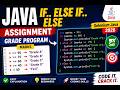 183. Assignment - Solve a program using if .. else if .. else statement in Java (Selenium Java 2026)