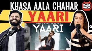 YAARI | Khasa Aala Chahar New Song | KHAAS REEL | Delhi Couple Reactions