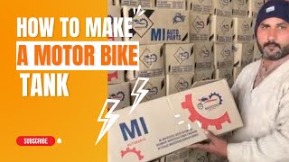 How To Make MOTORBIKE Fuel Tank