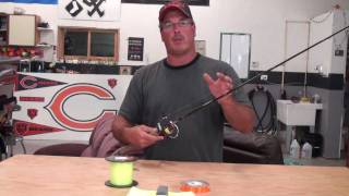 Spooling a Spinning reel with Berkley Fireline