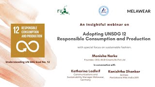 Webinar: Adopting UNSDG 12 | Responsible Consumption & Production