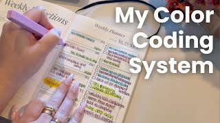 My Color Coding System Explained | How I Organize My Life + Businesses with Color