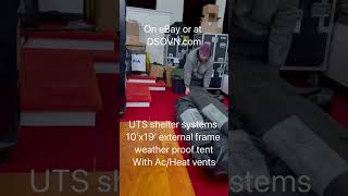 UTS shelter systems external frame tent 10’x19’