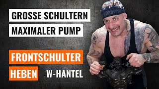 Maximaler Pump - Für große Schultern!