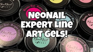 Neonail Expert Art Gel \u0026 Elastic Gel | Demo