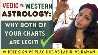 WHY BOTH OF YOUR BIRTH CHARTS (VEDIC VS. WESTERN) ARE CORRECT!🌟⚖️