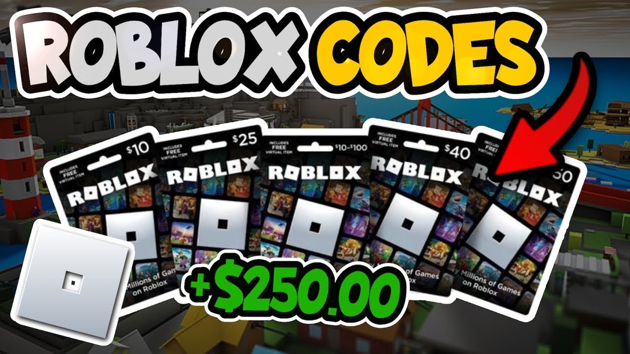 Free Roblox Gift Cards Codes 2024 - [Redeem Proof] - YouTube