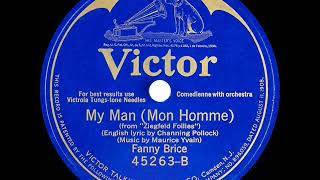 1921 version: Fanny Brice - My Man