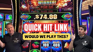 QuickHit Link Slot Machine 🎰 Good Machine to Play? Would We Recommend It? #slots