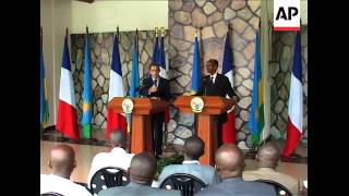 Sarkozy first French president to visit Rwanda in 25 years