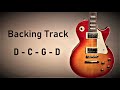 Southern Rock Backing Track in D | 80 BPM | D C G D | Guitar Backing Track