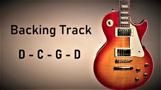 Southern Rock Backing Track in D | 80 BPM | D C G D | Guitar Backing Track