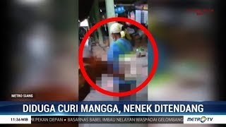 Diduga Curi Mangga, Nenek di Sleman Ditendang Pedagang Pasar