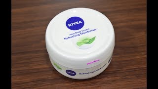 Nivea Aloe Body Cream Refreshing Moisturizer Review