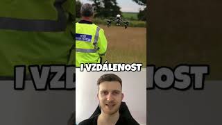 Policejní drony na měření rychlosti😳 #shorts