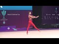 Vlada Nikolchenko UKR Clubs EF World Challenge Cup Cluj 25 August 2019