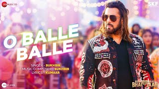 O Balle Balle Kisi Ka Bhai Kisi Ki Jaan full 4K Movie Song | Salman Khan | Sukhbir | o balle balle
