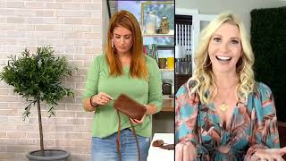 Frye Leather Melissa 3-in-1 Crossbody on QVC