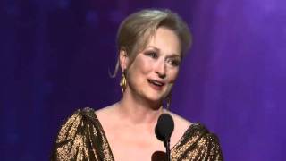 Meryl Streep Wins Best Actress | 84th Oscars (2012)