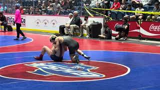 Reece Meyers North Forsyth vs Charlie Ruark Dunwoody 2024 6A GHSA State Round of 12 126lbs