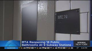MTA reopening 18 public bathrooms