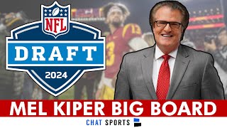 Mel Kiper 2024 NFL Draft Big Board - Top 25 Draft Prospects Led By Caleb Williams And Drake Maye