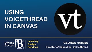 Using VoiceThread in Canvas