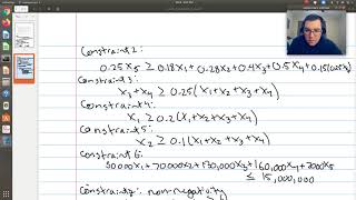 Linear Programming (Urban Renewal Model) Example: LibreOffice Calc
