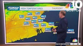 Weather forecast: Highs drop to 60s