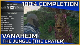 God of War Ragnarök - The Jungle (Vanaheim) - 100% Completion