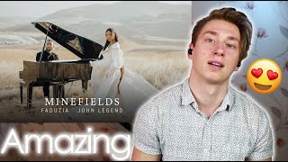 Faouzia & John Legend - Minefields (Official Music Video) | Singer Reaction!