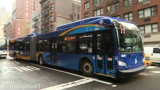 NY City Bus: New Flyer XD60 on routes M101, M102, M103 (Midtown)