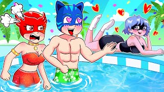 Catboy Fall In Love With Luna Girl?! - Owlette Gets Angry - PJ Mask Story - PJ Mask Animation