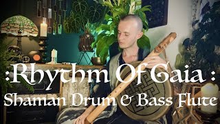 Rhythmic Trance Meditation - Spiritual Dance Music - Shaman Drum & Bass Native American Style Flute