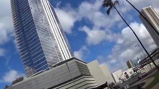 ハワイの動画～Bike Tour Hawaii（歴史的ホノルルのサイクリングツアー ）2～