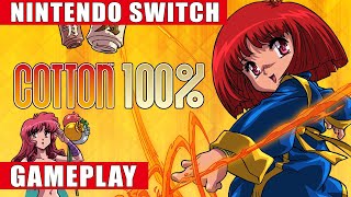 Cotton 100% Nintendo Switch Gameplay