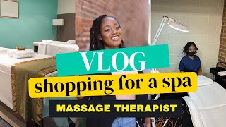 FINDING A SPA LOCATION| TIPS ON EXPANDING MASSAGE BUSINESS | DAY IN THE LIFE | VLOG