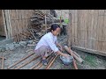 17 year old single mother gardening growing corn vegetables fruit trees