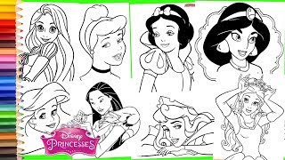 Disney Princess Coloring Pages Video Klip Mp4 Mp3