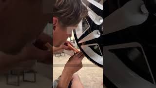 Amazing Wheel Transformation 🔥 (24K Gold Leaf)