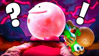 Funny FAKE KIRBY in Yoshi and the Mysterious Book
