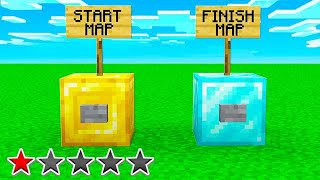 I PLAYED A 1 STAR RATED MINECRAFT MAP!