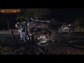 29.10.2016: Frontal-Crash bei Bützow - Auto in Flammen - Mutter und Kinder schwer verletzt