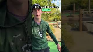 Breaking 36 Challenge 2 man scramble Mini Golf Edition! 18 holes (FULL ROUND) CRAZY ENDING!!